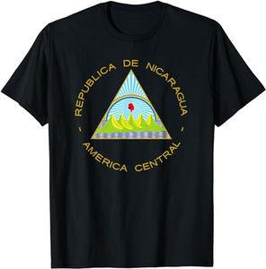 Camiseta Personalizada de Nicaragua con Estampado de Bandera de Nicaragua, Camiseta de Arte, Venta al por Mayor, Camisetas de Manga Corta Sublimadas para Hombre - Product Image 5