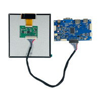 Module LCD TFT carré de 7.5 pouces 800x800 Interface MIPI 40PIN Module LCD carré haute luminosité 1000cd/m² pour simulateur de vol