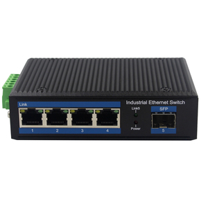 पॉई स्विच औद्योगिक गीगाबिट sfp ethnet स्विच rj45 पोर्ट औद्योगिक sfp नेटवर्क स्विच दीन रेल 24v बिजली की आपूर्ति - Product Image 1