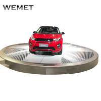 Plateforme tournante pour voiture de 3000 kg, rotation à 360 degrés, plateforme d'exposition de voiture, garage, stationnement de voiture, table tournante