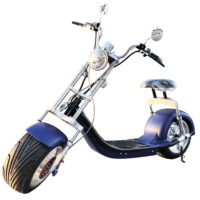 Scooter électrique de route pour 2 personnes, vitesse rapide, 60v, avec pédales