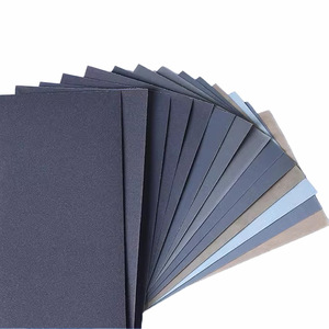 Discos de lija de 115x140 mm de carburo de silicio con base de papel adhesivo para pulir madera y muebles - Product Image 1