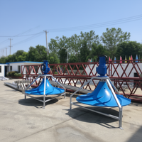 Mélangeurs hyperboloïdes industriels submersibles pour le traitement de l'eau