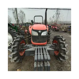 Original Used Kubota tractor 95HP 4wd engine for farming tractor in good condition low price for sale