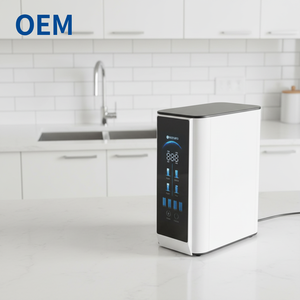 เครื่องกรองน้ำอัจฉริยะ OEM 100-800GPD สำหรับใช้ในครัวเรือน ระบบกรองน้ำดื่มโดยตรง 4 ขั้นตอน พร้อมระบบกรองอัจฉริยะ 5 ขั้นตอน เหมาะสำหรับโรงแรม - Product Image 4
