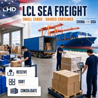 Transitaire International, Livraison DDP, Expédition Rapide de Chine vers les États-Unis, Agent de Consolidation, Logistique Maritime