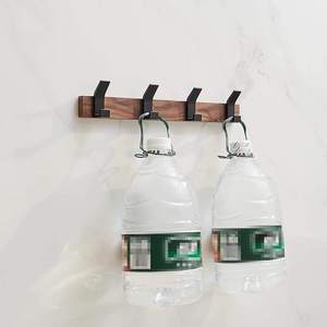 Self Adhesive <b>Wall</b> <b>Hook</b> Light Luxury Multifunctional Strong Wooden Single Tier <b>Hook</b> <b>for</b> Living Room Practical Home Use - Product Image 3