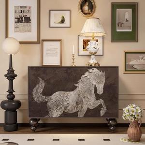 French <b>Cream</b> Wood Modern Durable <b>Sideboard</b> Cabinet with Customized Color & Size for Dining/Living Room Home Furniture - Product Image 3