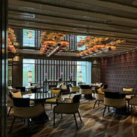 Lustre en cristal personnalisable pour les hôtels Duplex Bâtiments Villas de luxe Halls-Creative Garden Design IP65 LED Engineering