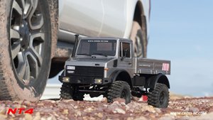 CROSSRC NT4 1/10 RC Crawler Unimog Brushed Truck 4WD Portal Axle Independent Diff Lock <span class=keywords><strong>2</strong></span> Speed 70KG Servo Hobby Car RTR - Product Image 5