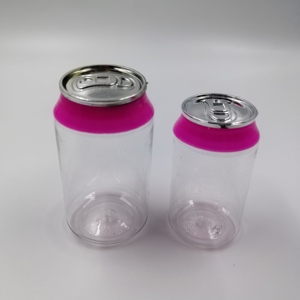 Bouteilles en plastique PET transparentes personnalisées de 90 ml et 135 ml avec revêtement en aluminium pour jus d'<span class=keywords><strong>orange</strong></span>, avec pot en plastique personnalisé - Product Image 4