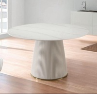 Style moderne personnaliser couleur 1 table + 4 chaises meubles de salle à manger Table à manger ensemble de chaises pour la maison