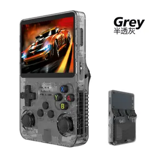 R36S Retro Handheld Video Game Console Linux System 3.5 Inch IPS Screen Mini Video Player 128GB Classic Gaming Emulator