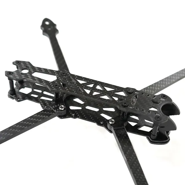 OEM Carbon Fiber Drone Frame Precision Machined Composite Body for Commercial Multirotor Production