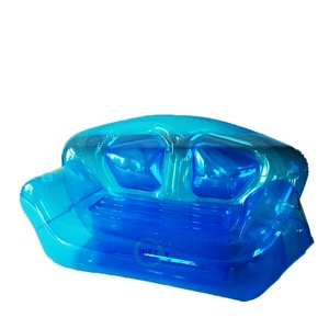 OEM/ODM PVC <b>Inflatable</b> Transparent <b>Sofa</b> 2 Person <b>Inflatable</b> Couch Blow up Chair - Product Image 1
