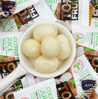 Permen Kesehatan Original Coconut Zero Essence Rasa Mangga Susu Buah Gummy Snack Kemasan Besar untuk Pernikahan Bersertifikat Halal 100g Batangan