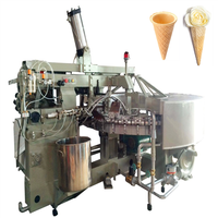 Machine à Pizza à Crème Glacée à Cône Durable Machine de Remplissage de Crème Glacée à Cône en Gaufrette Machine Entièrement Automatique