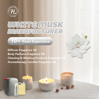 Huile parfumée Musc Blanc Premium pour la fabrication de parfums, bougies et diffuseurs - Hautement concentrée, sans danger pour la peau, conforme aux normes IFRA |   Prix en gros 1 kg