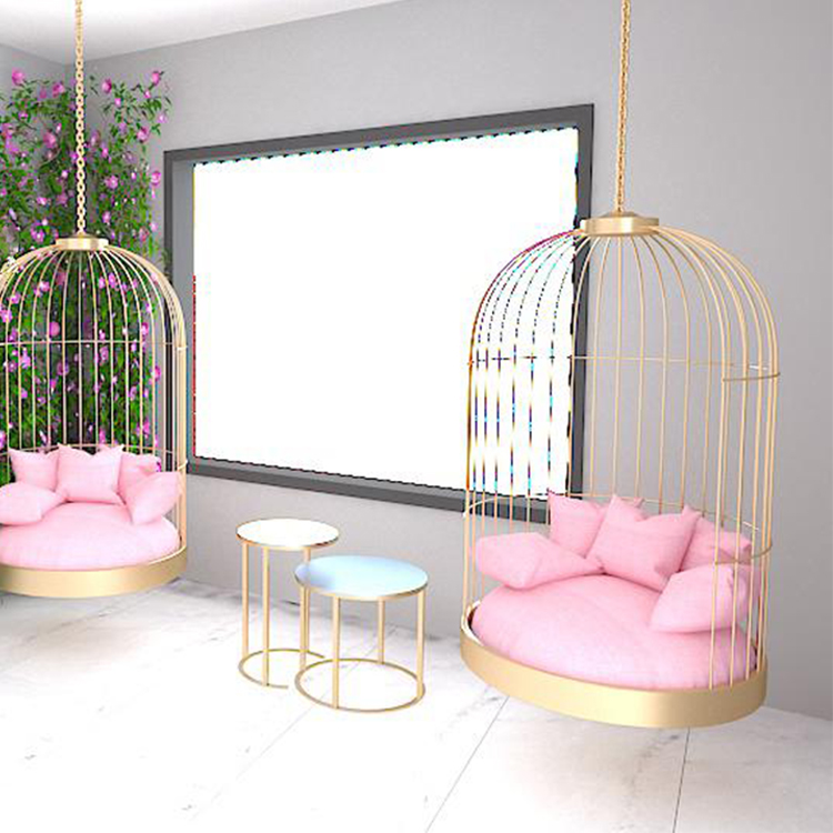 bird cage swing for restaurants
