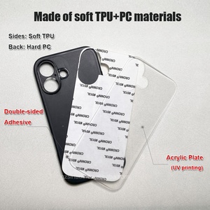 Bán buôn trống TPU + PC Acrylic trường hợp điện thoại cho <span class=keywords><strong>UV</strong></span> in ấn tùy chỉnh cho iPhone 16 15 14 13 Pro Max - Product Image 3