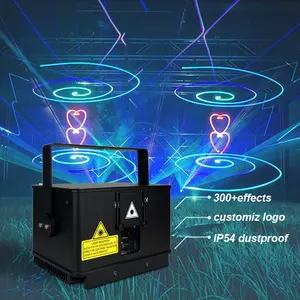 Precio barato 1 Vatio Mini Laser Stage Logo Light Disco Party Beam