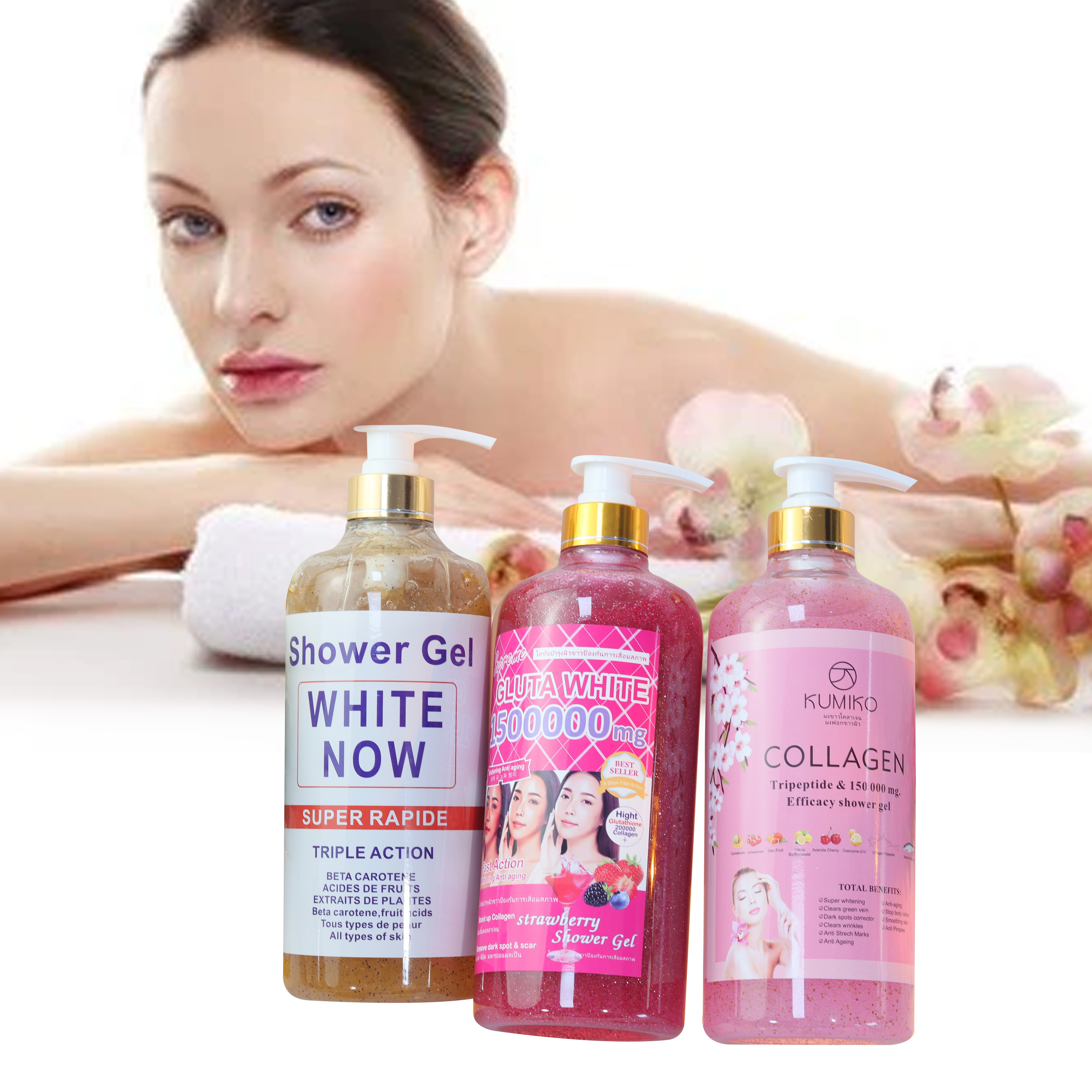 glutathione glutamic acid collagen Glowming New Gluta Berry Collagen Whitening