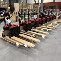 Mini transpalettes électriques, chariot élévateur à fourche compact de 1,5 tonne, mini transpalette électrique chinois, batterie au lithium, pneus en polyuréthane