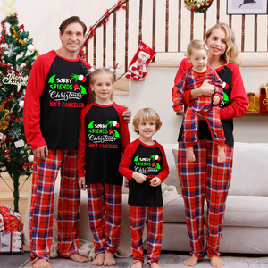 Vente chaude Famille Pyjamas De <span class=keywords><strong>Noël</strong></span> Tenues Ensembles Femmes À Manches Longues Imprimer <span class=keywords><strong>Noël</strong></span> Pjs Correspondant - Product Image 4