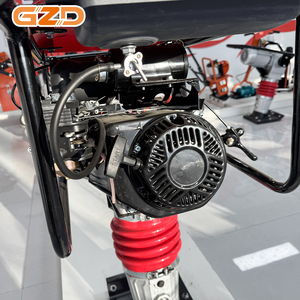 Apisonadora de Gasolina GZD de 5.5 HP, Serie 125, Compactadora de Suelo de Alta Resistencia, Color y Logotipo Personalizados, Apisonadora Vibratoria - Product Image 4