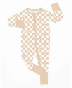 Großhandel Maßgefertigte Bedruckte Bambusfaser-Schlafsäcke mit Doppel-Rüschen und Reißverschluss für Kleinkinder Umweltfreundliche Prinzessinnen-Schlafanzüge - Product Image 4