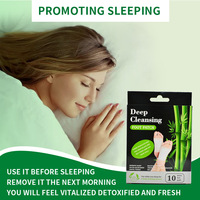 Chinaherbs GMP Ingrédients Herbacés Naturels Patchs Détoxifiants pour les Pieds au Gingembre Nettoyage Profond Relaxant pour la Perte de Poids
