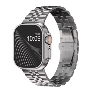 Keepwin NOVO Design Titanium Band Strap para Apple Watch Ultra Titanium apple ultra Watch Bandas, 46/49mm - Product Image 1