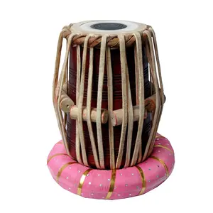 Indian Red Tabla Muziek Instrument Voor Spelen Muziek Met Goede Toning En Thuis Decoratieve Tabla Tone Instrument