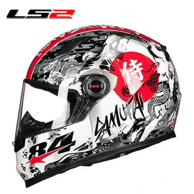 Orijinal LS2 FF358 tam yüz kask Capacetes de motosiklet kask tam yüz kask motosiklet erkekler yarış çoklu Moto