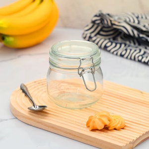 Aangepaste kleine glazen vacuümverpakking voor voedsel en koffie met klemdeksel - Product Image 5