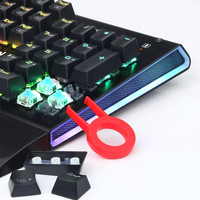 Clavier mécanique RGB Redragon pour jeux, 104 touches, clavier filaire rétroéclairé pour jeux