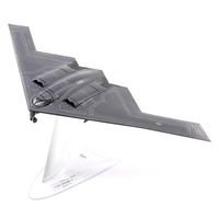 1:200 Ölçekli ABD B-2A Spirit Stratejik Gizli Bombardıman Uçağı B2 Simülasyon Askeri Bitmiş Alaşımlı Film Modelleri Uçak Modeli Renkli Kutu