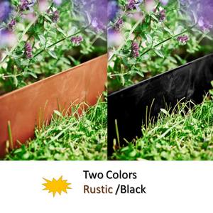 <strong>Garden</strong> Powder Coating Cast Iron <strong>Metal</strong> Black Rusty Lawn <strong>Edger</strong> Landscape Grass Edging <strong>Metal</strong> <strong>Garden</strong> Fence - Product Image 2