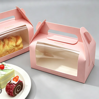 Emballage en papier de qualité alimentaire, boîte cadeau en carton pliable, impression UV, impression de logo personnalisée, boîte à pâtisserie, écologique, recyclable