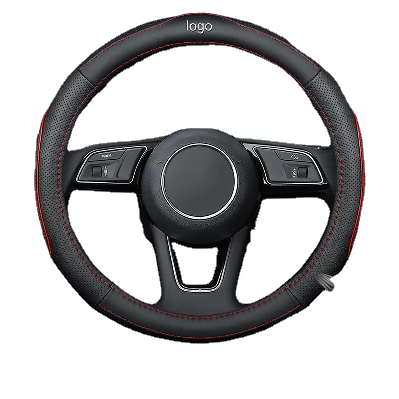 Quality Assurance car steering wheel cover leather steering wheel cover