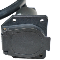 XINZHIRAN TC413 Adaptateur de connecteur de remorque à installation rapide à 4 voies à 7 lames avec câble de remorque