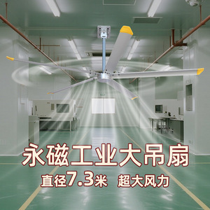 Ventilador de Techo Industrial de 600W con Motor AC, 3 Velocidades, Diseño de Gran Tamaño para Ventilación y Refrigeración en Talleres, Almacenes y Granjas - Product Image 4