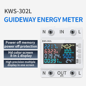 KWS-302WF AC Digital multifungsi, pengukur voltase Ammeter Volt Amp Watt Meter dengan pengaturan pelindung - Product Image 3
