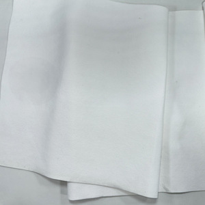 Chiffon de nettoyage en microfibre 270 g/m² blanc, tissu textile domestique personnalisé, fibre composite polyester-coton aiguilletée - Product Image 3