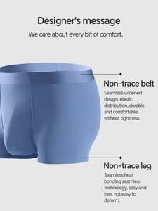 Ropa Interior sin Costuras para Hombre, Antibacteriana y Transpirable, Cómodos Bóxers para Hombre - Product Image 6