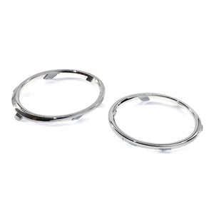 Biseles para Faros Antiniebla de Audi A4LB8 2009-2012, Cubierta Decorativa para Parachoques Delantero en ABS Electrochapado, Fijación con Tornillos - Product Image 1