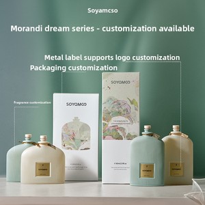 Dòng sản phẩm Morandi Dream Series - Tinh dầu khuếch tán thủy tinh cao cấp màu Morandi, thời gian tỏa hương 60-90 ngày, không cồn, không lửa, dành cho phòng ngủ - Product Image 4