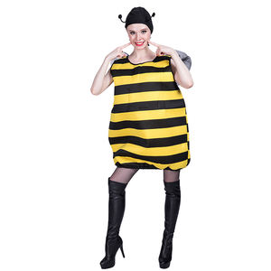 Costume de fête de carnaval d'halloween à bas prix, mascotte de reine d'<span class=keywords><strong>abeille</strong></span> <span class=keywords><strong>sexy</strong></span> pour adultes pour femmes - Product Image 1