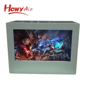 Good Price 14" Transparent LCD Display Box Advertising Smart Media Player