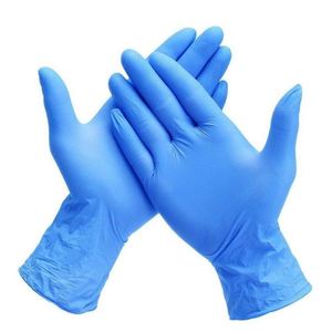 Gants d'examen jetables en plastique imperméables non stériles poudrés de qualité alimentaire pour usage industriel - Product Image 1